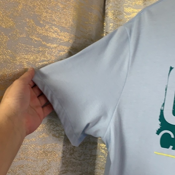 Guess California Blue men’s short sleeve T-shirt size L - Picture 4 of 8